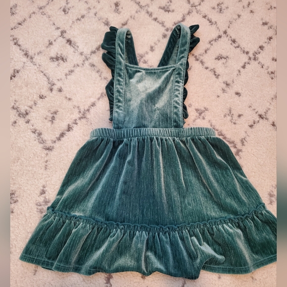 Cat & Jack Toddler Green Dress Size: 3T - Picture 2 of 13